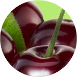 black cherries