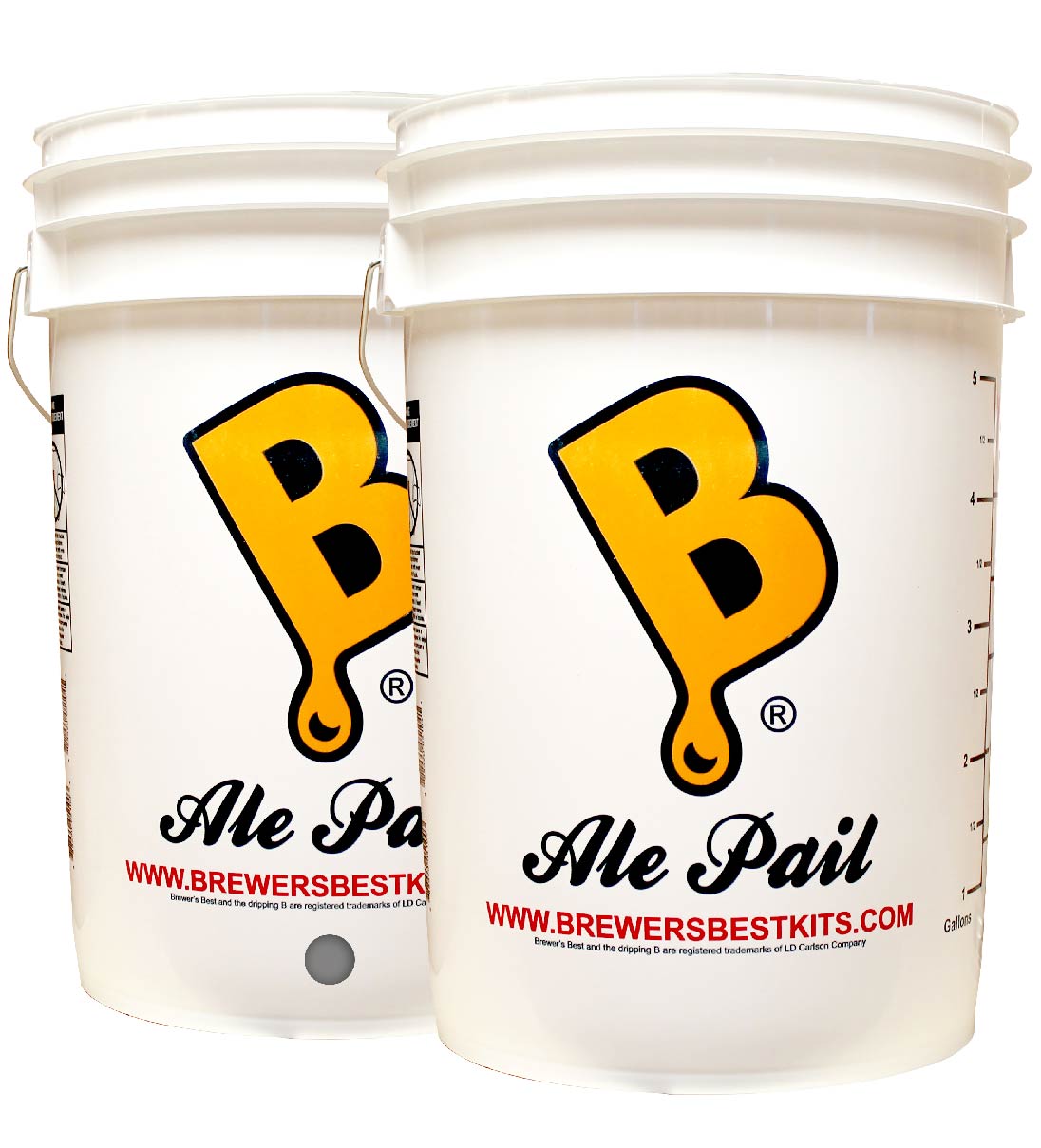 fermenting and bottling buckets